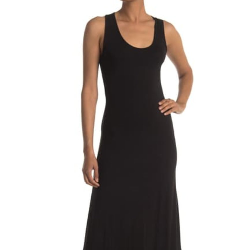 WEST KEI Solid Racerback Maxi Dress
